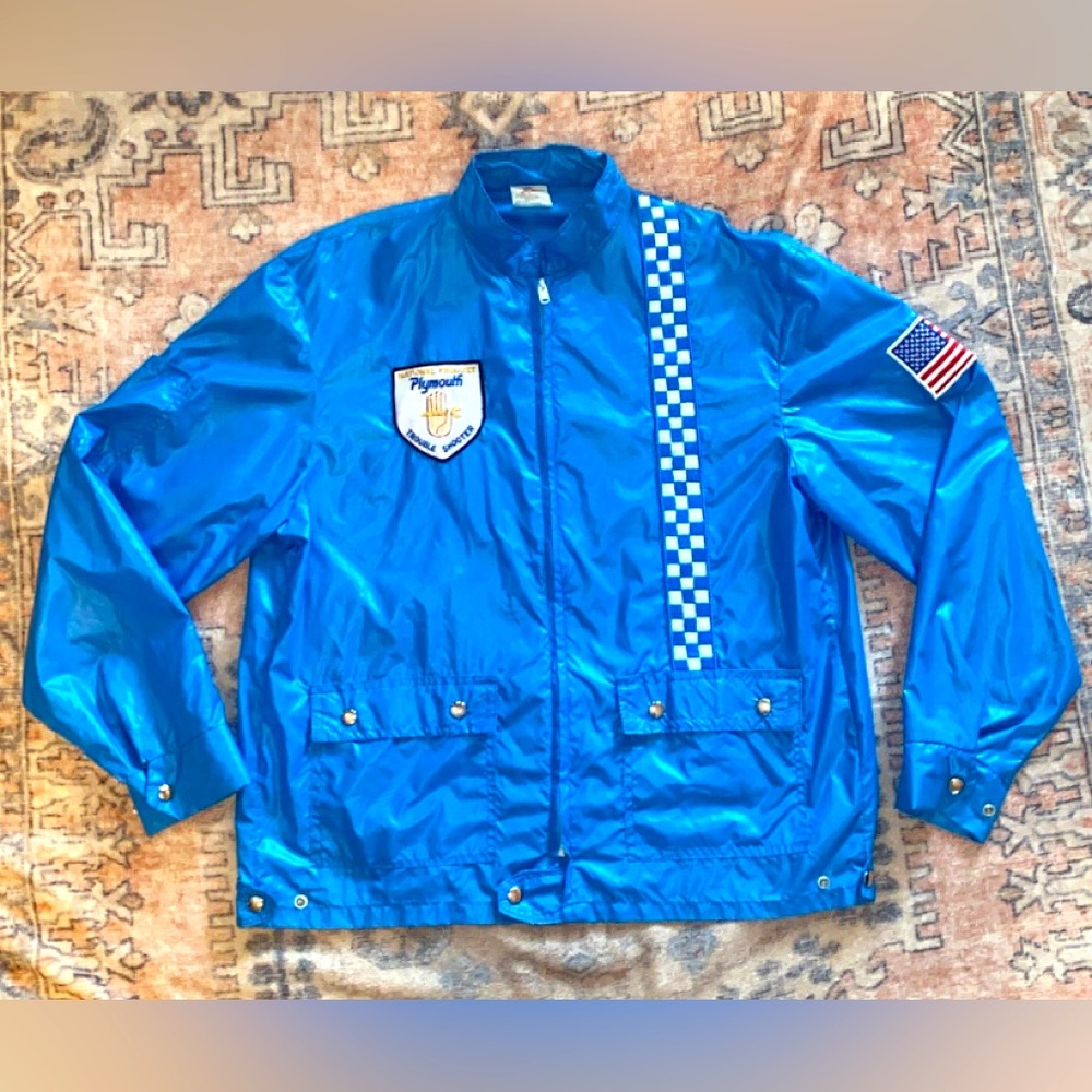Vintage Plymouth Trouble Shooter National Finalist Windbreaker.